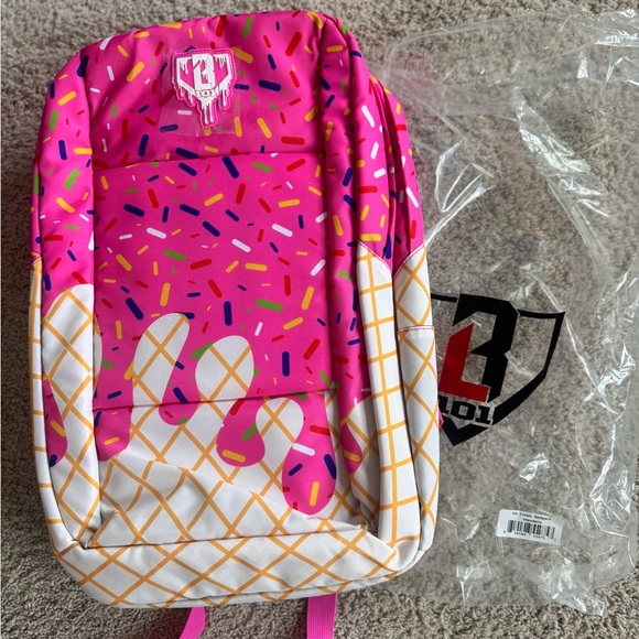 BRAND NEW Baseball Lifestyle Ice Cream Backpack - Picture 2 of 5